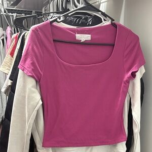 Olive & Oak Muschia Boxy Neck Women’s Top